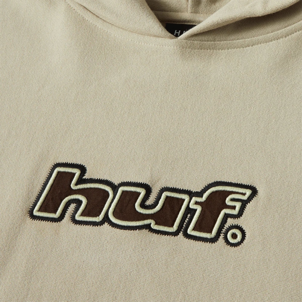 Moletom Huf Logo Applique Hood Verde