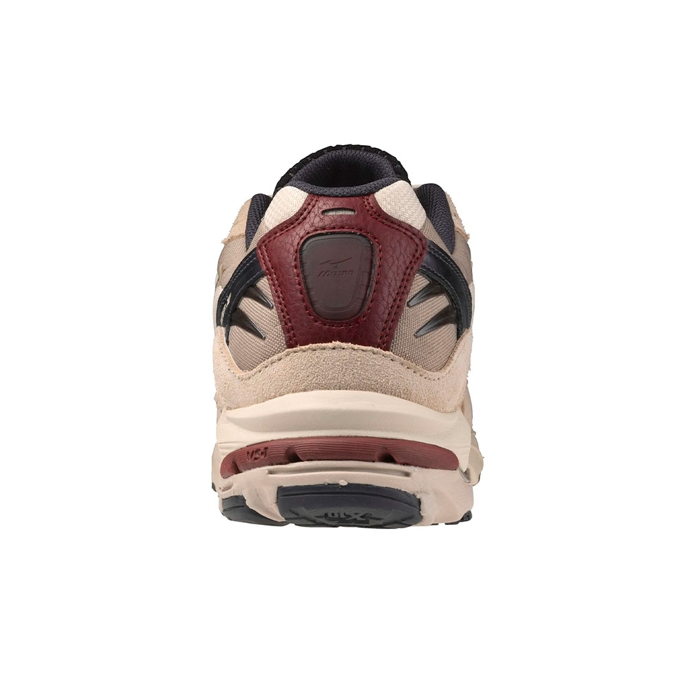 Tênis Mizuno Wave Rider 10 Bege/preto