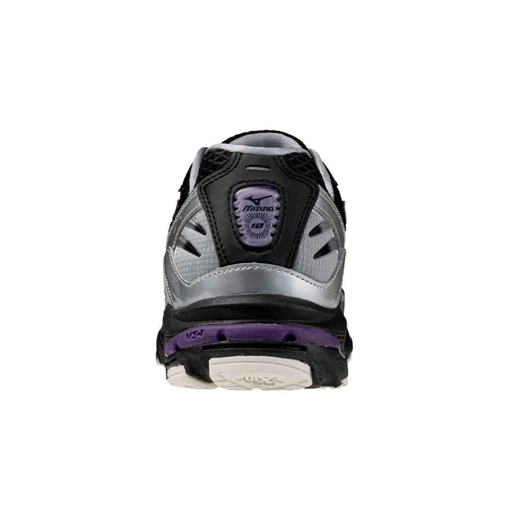 Tênis Mizuno Wave Rider 10 Preto/prata