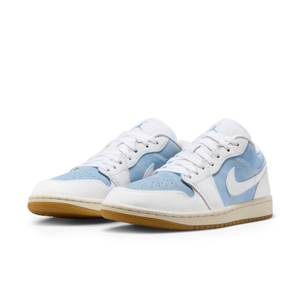 Tênis Air Jordan 1 Low Se Azul/branco