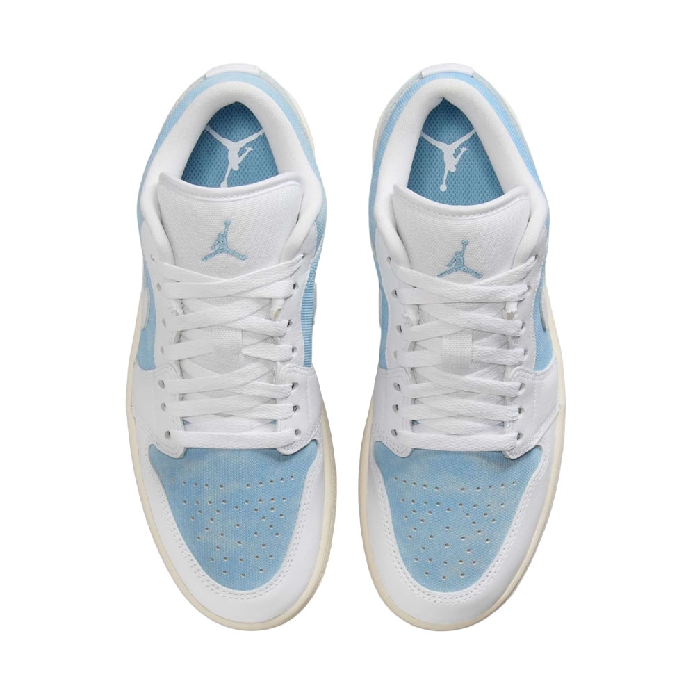 Tênis Air Jordan 1 Low Se Azul/branco