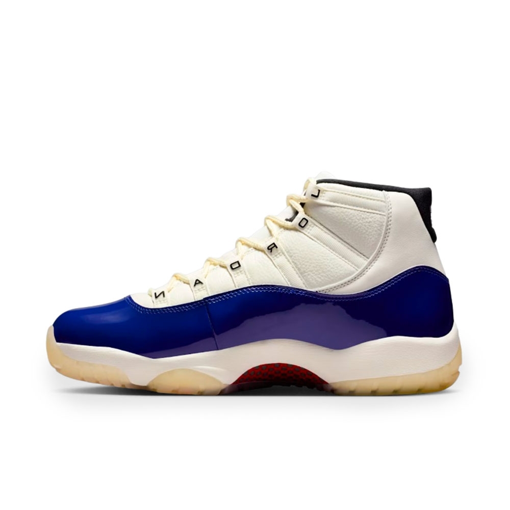 NIKE Air Jordan 11 ホワイト/ネイビー　 12 Tênis Air Jordan 11 Retro Branco/azul