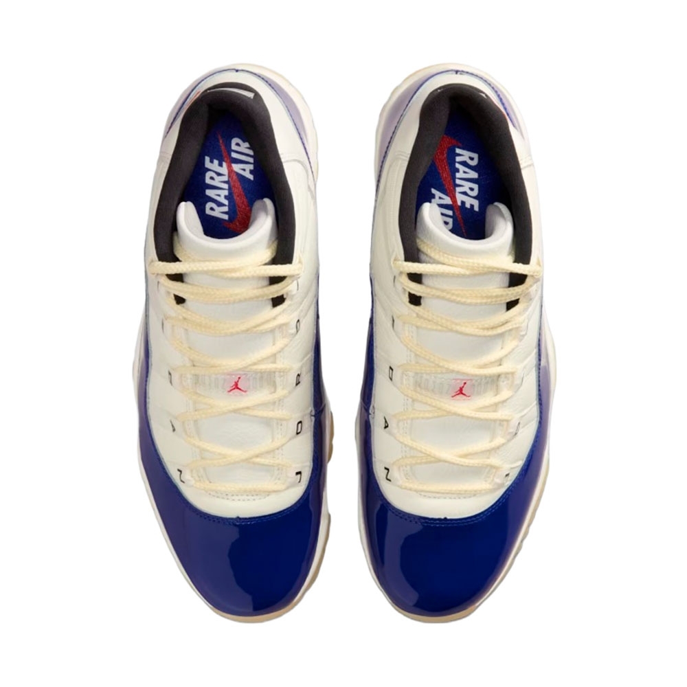 Tênis Air Jordan 11 Retro Branco/azul