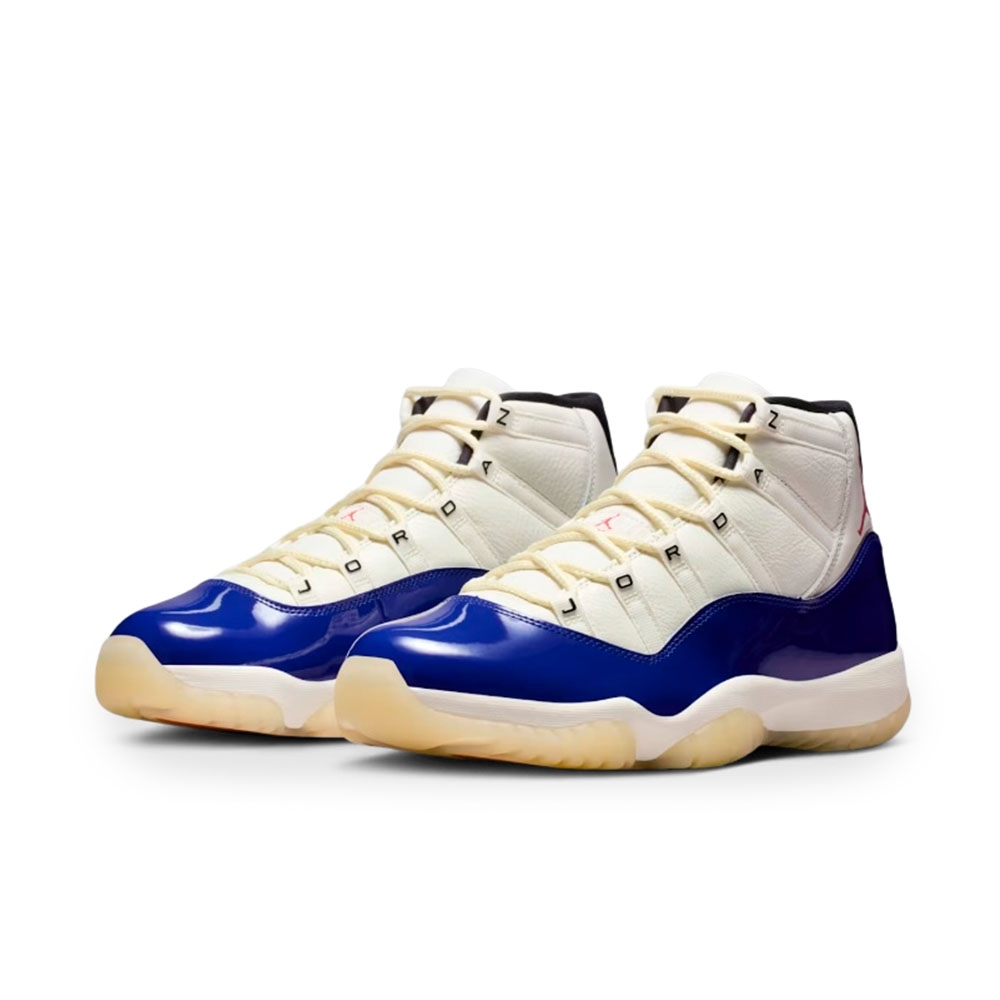 Tênis Air Jordan 11 Retro Branco/azul