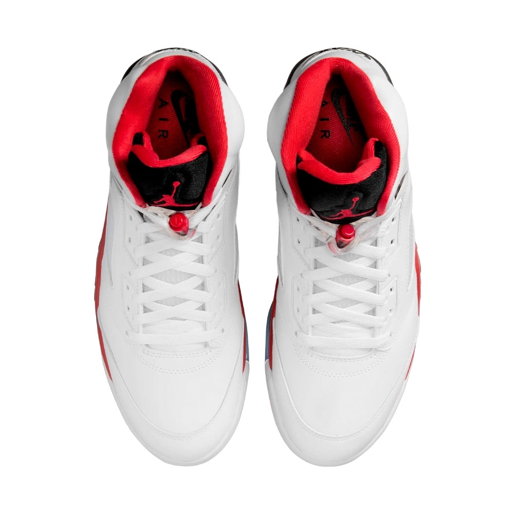 Tênis Air Jordan 5 Retro Og Branco/vermelho