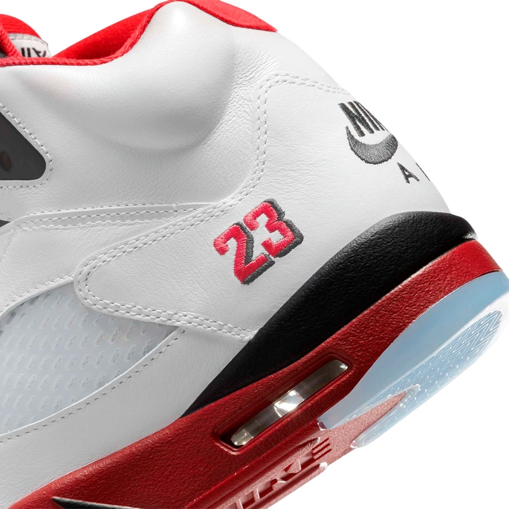 Tênis Air Jordan 5 Retro Og Branco/vermelho