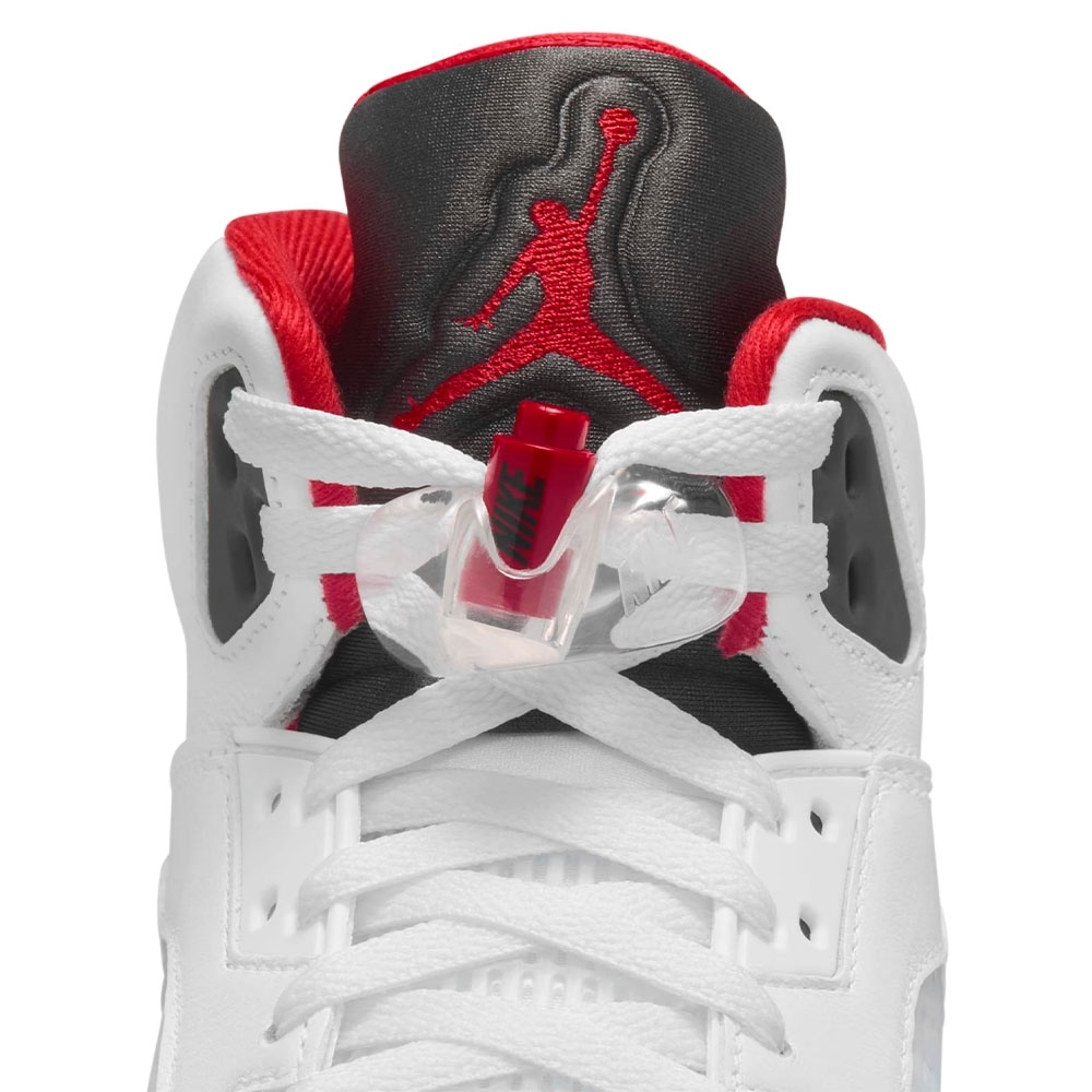 Tênis Air Jordan 5 Retro Og Branco/vermelho