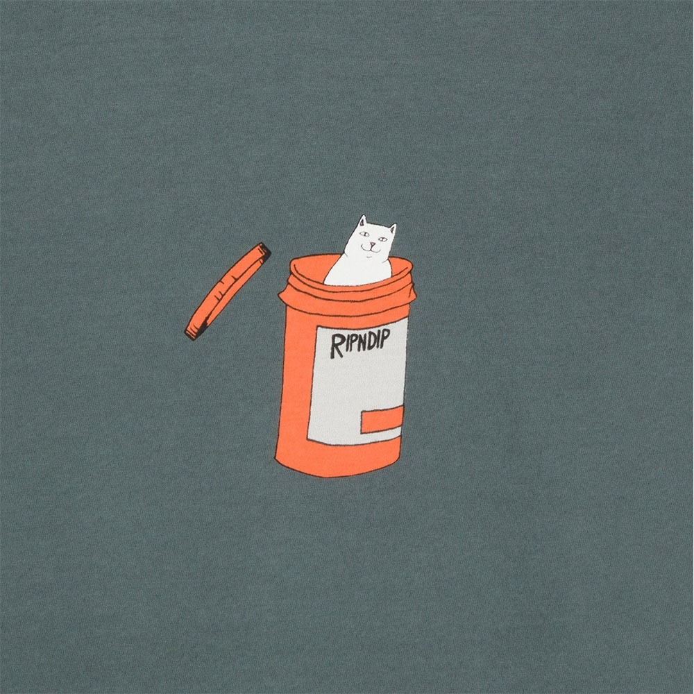 Camiseta Ripndip Nermal Pills Cinza