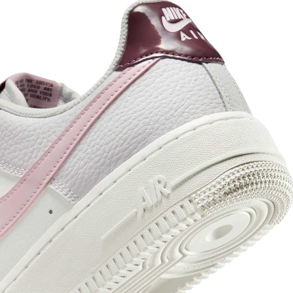 Tênis Nike Air Force 1 07 Cinza/ Rosa