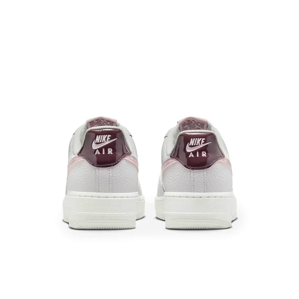 Tênis Nike Air Force 1 07 Cinza/ Rosa