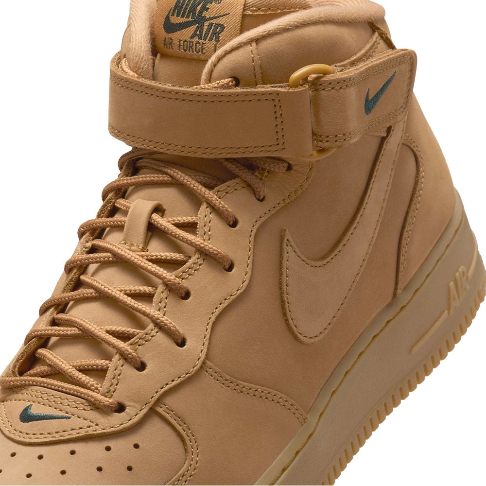 Tênis Nike Air Force 1 Mid Marrom