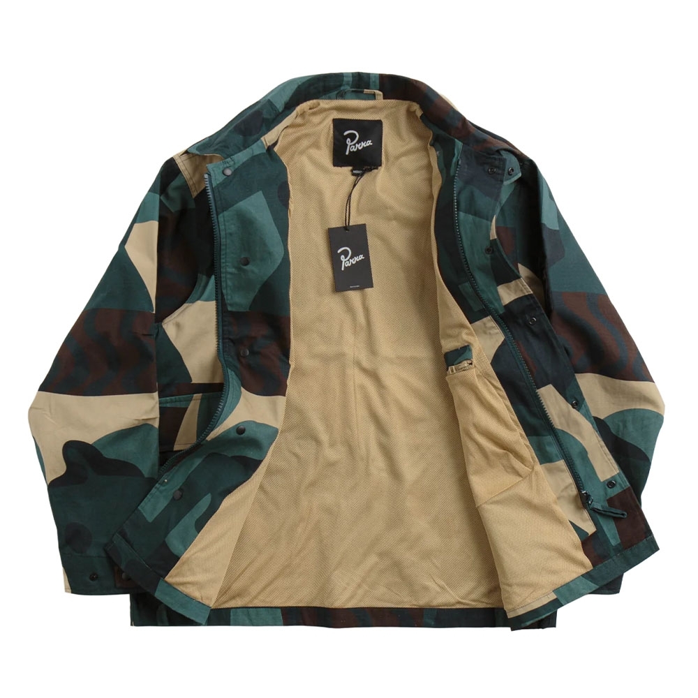 Jaqueta Parra Distorted Camo Verde/bege