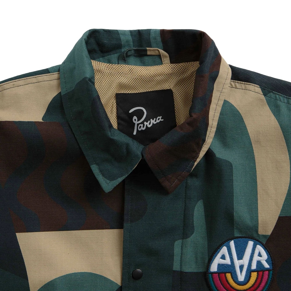 Jaqueta Parra Distorted Camo Verde/bege