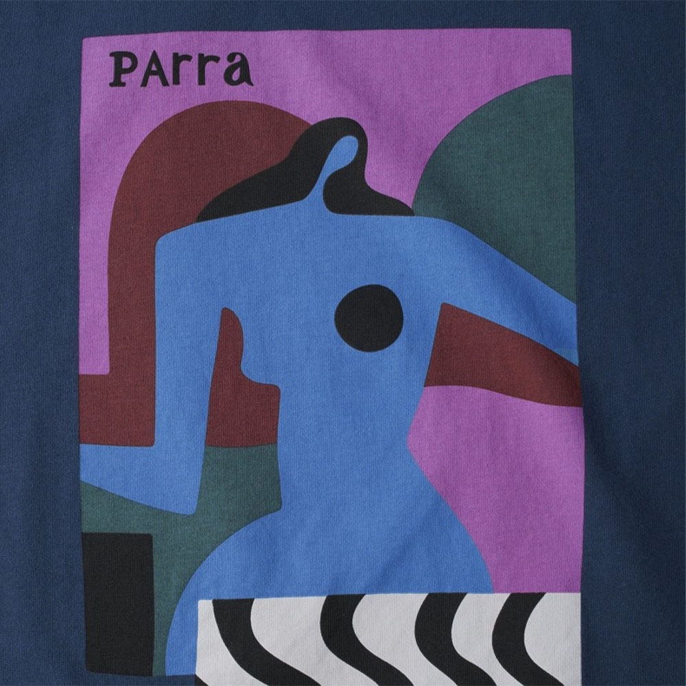 Camiseta Parra Distortion Tabl Azul