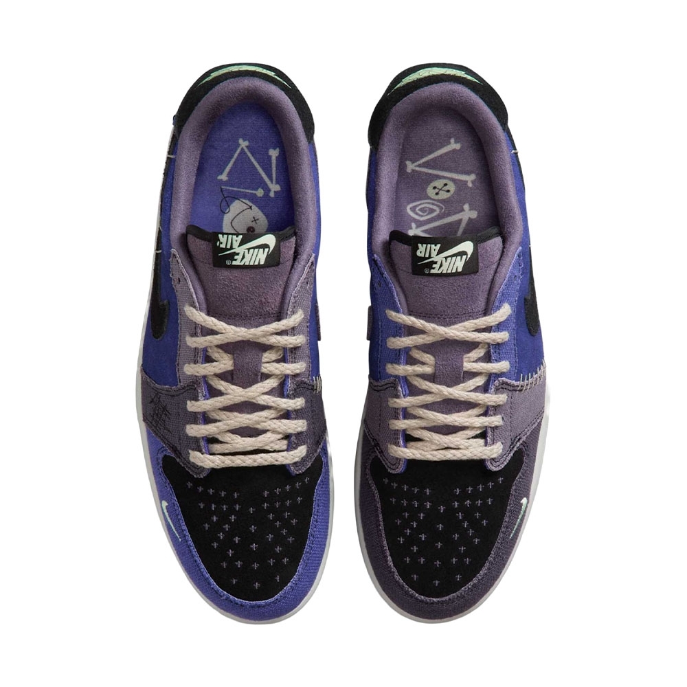 Tênis Air Jordan 1 Retro Low Roxo