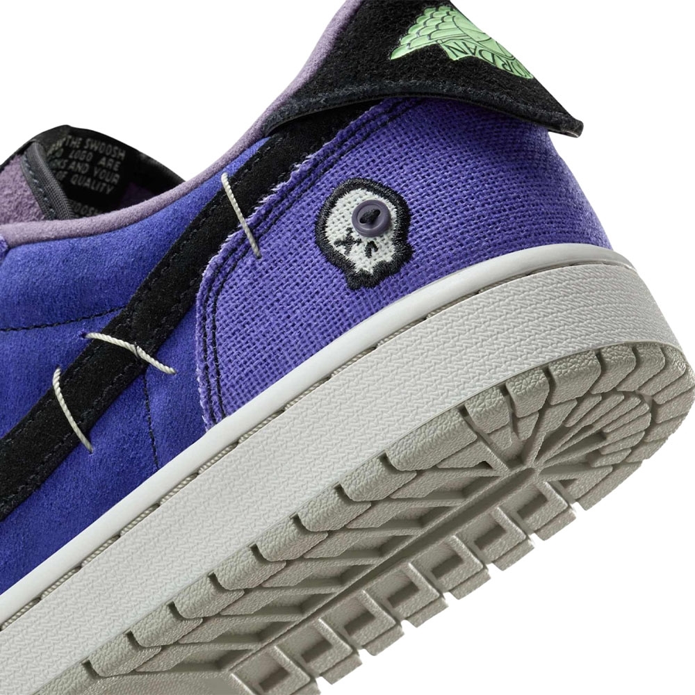 Tênis Air Jordan 1 Retro Low Roxo