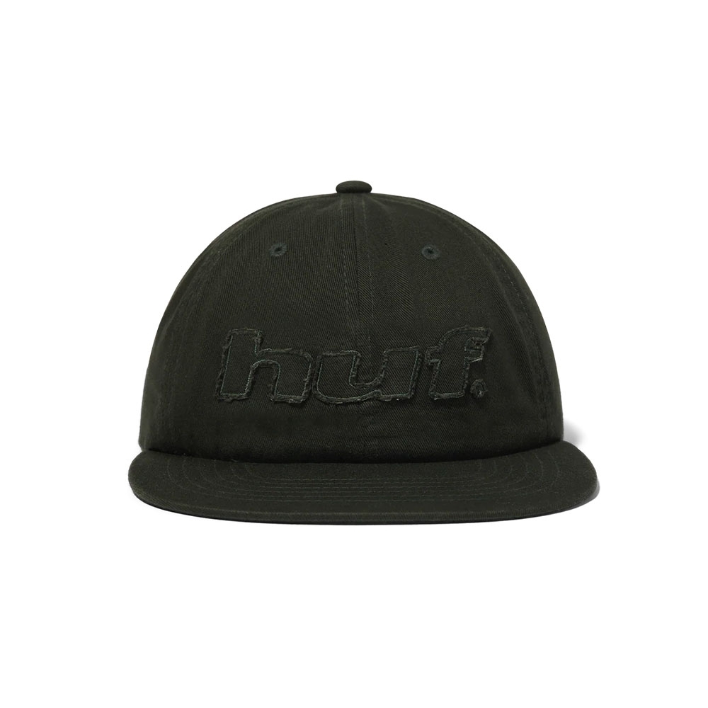 Boné Huf Distressed Logo Verde