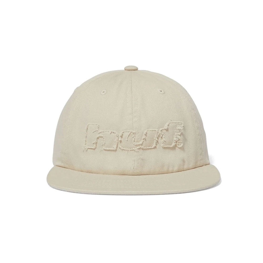 Boné Huf Distressed Logo Bege