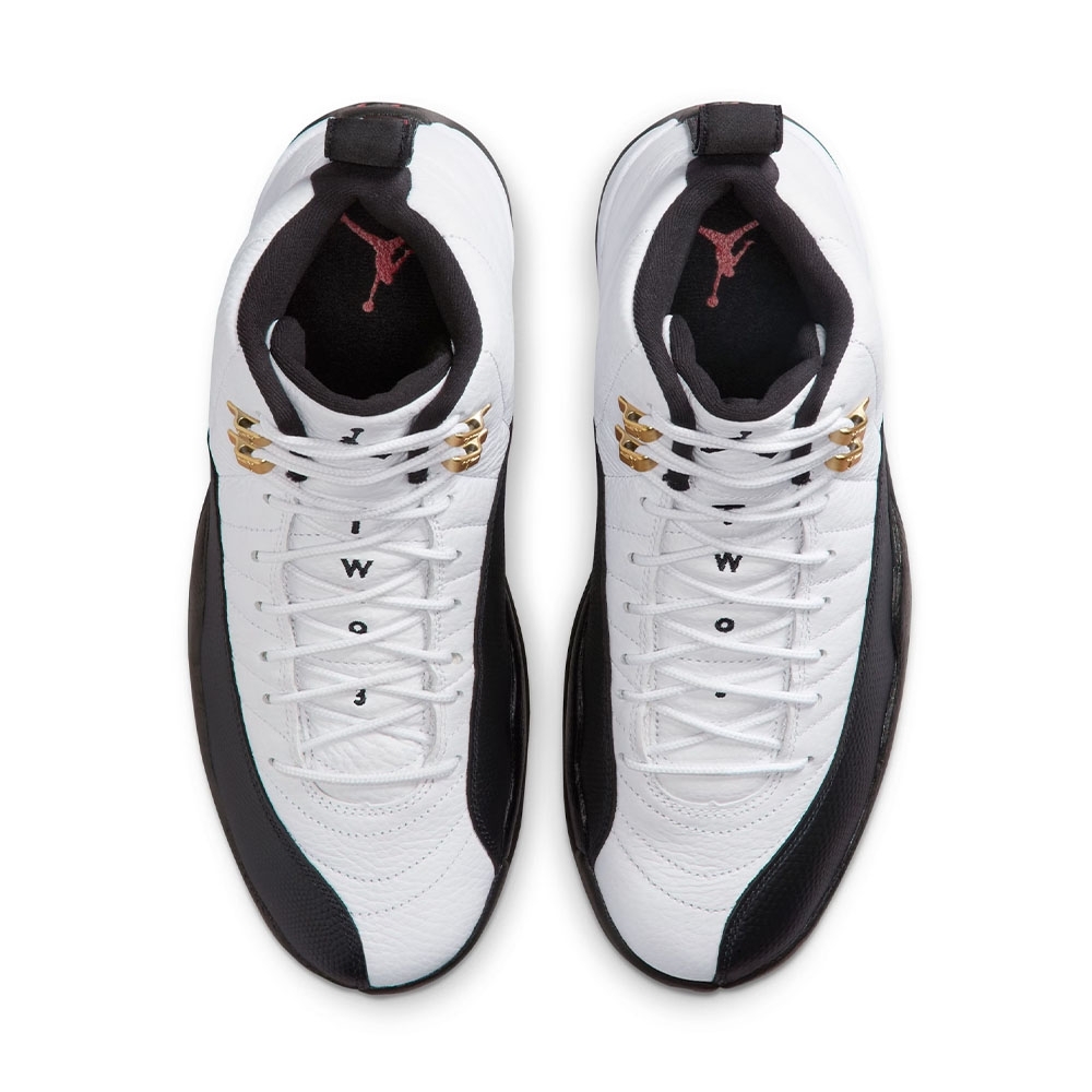 Tênis Air Jordan 12 Retro Branco/preto