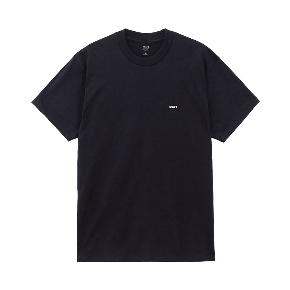 Camiseta Obey Icon Stencil Flame Preto