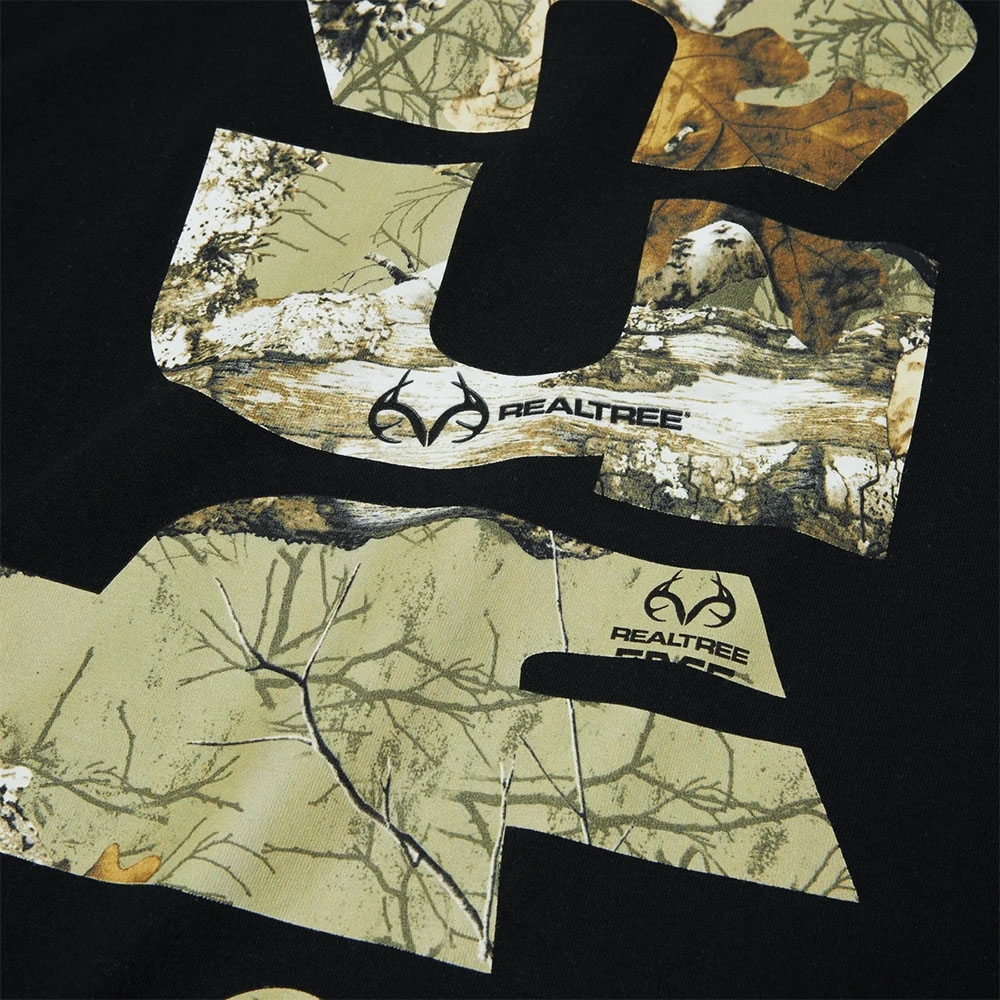 Camiseta Huf Realtree Megablast Preto