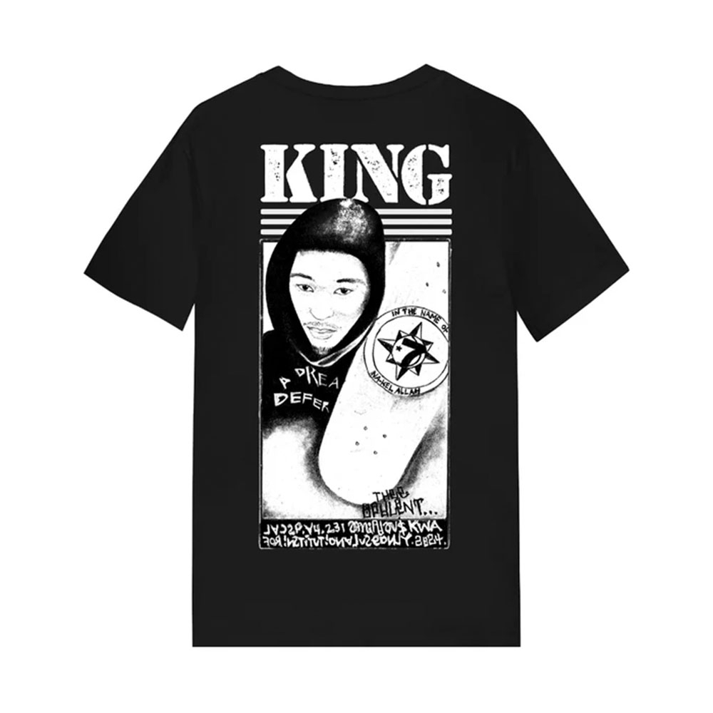 Camiseta King Free Pops Preto