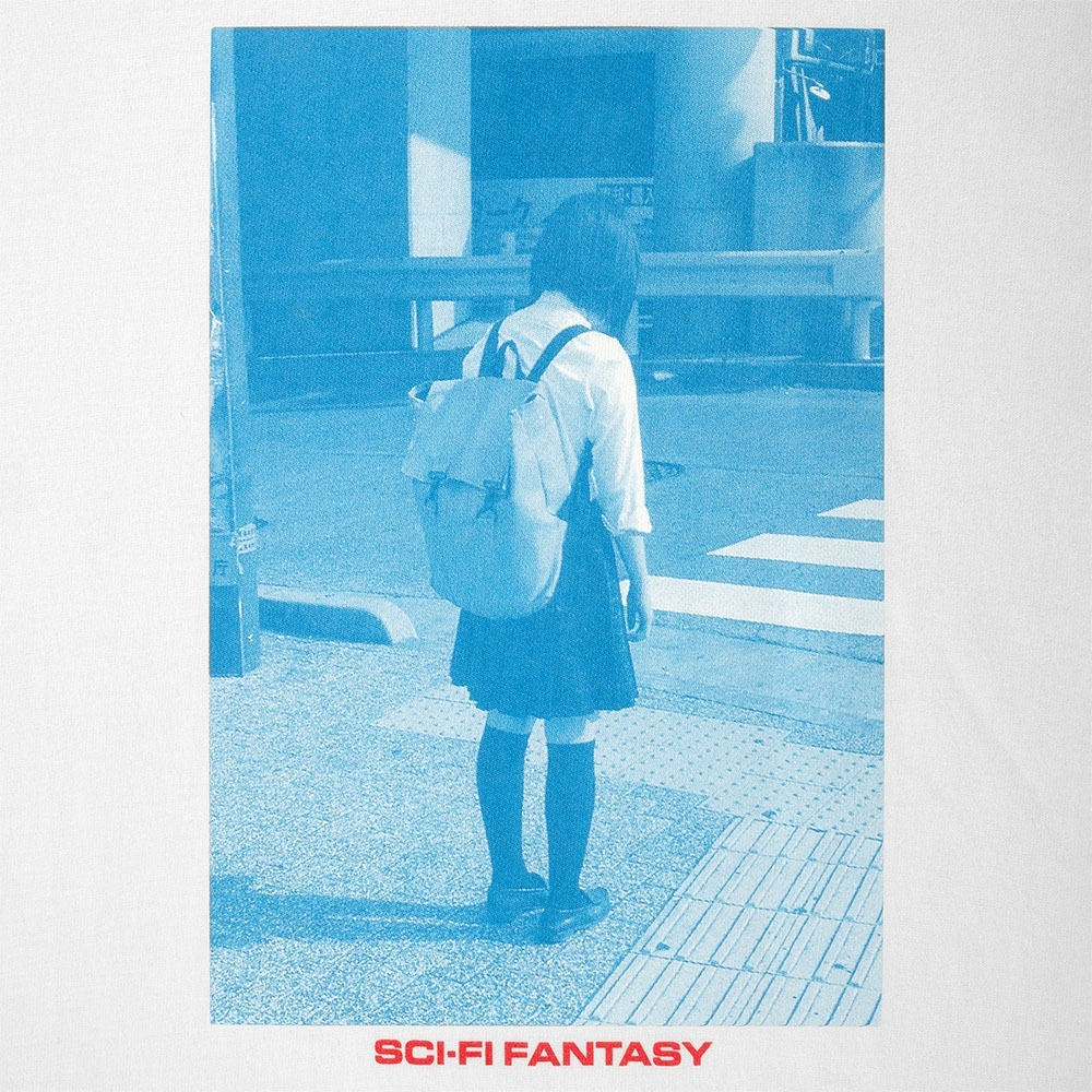 Camiseta Sci-fi Fantasy Cruel Technology Branco