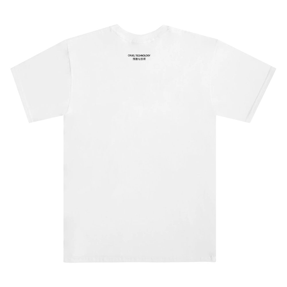 Camiseta Sci-fi Fantasy Cruel Technology Branco