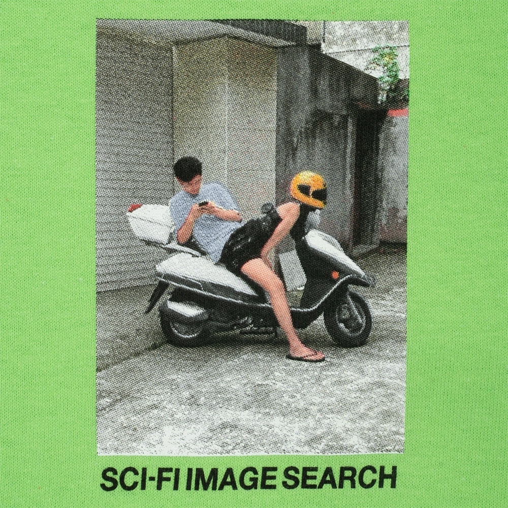 Camiseta Sci-fi Fantasy Image Search Verde