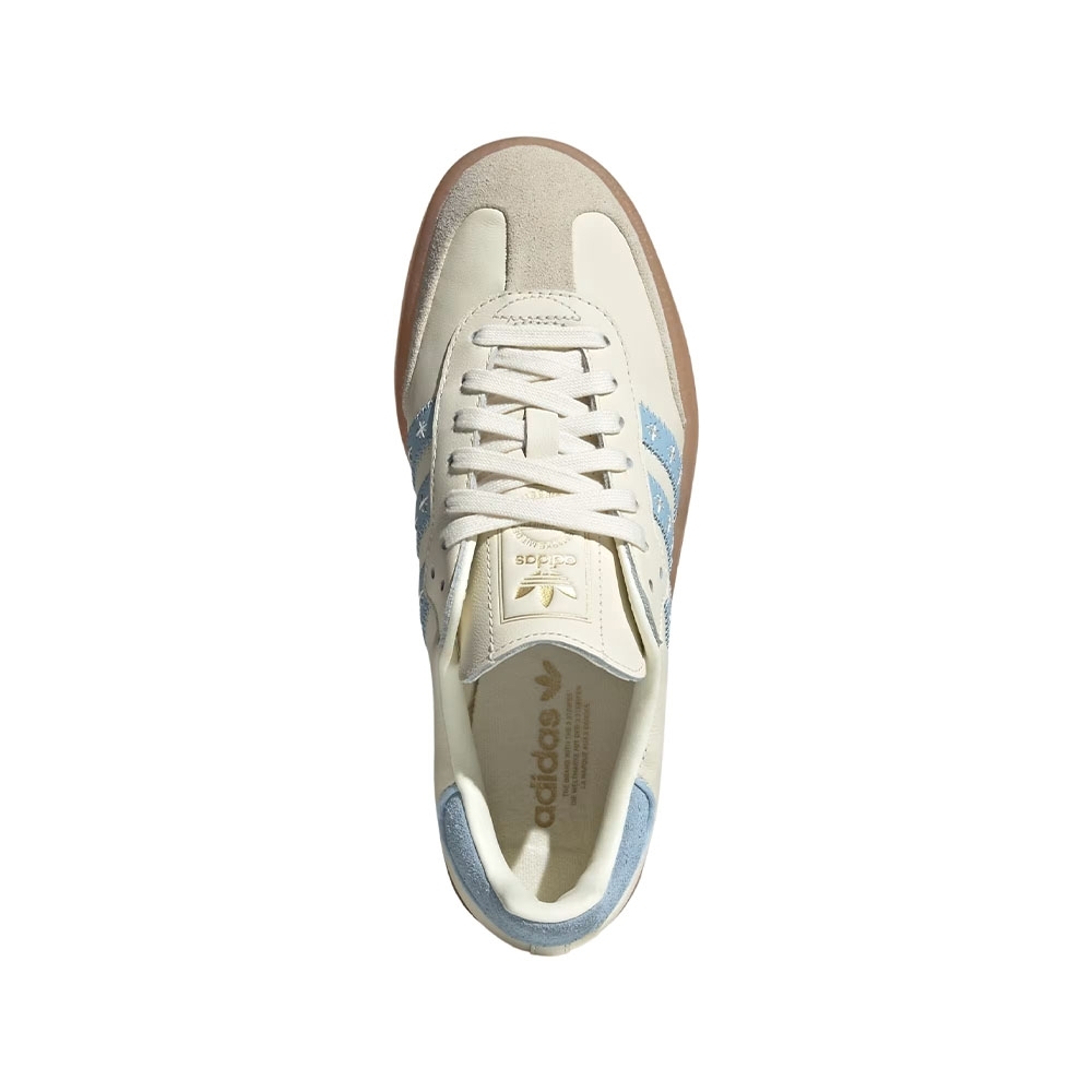 Tênis Adidas Sambae Bege/azul