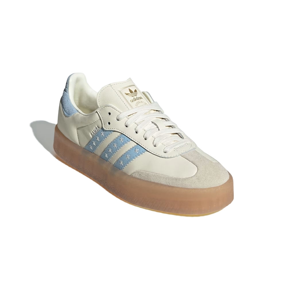 Tênis Adidas Sambae Bege/azul