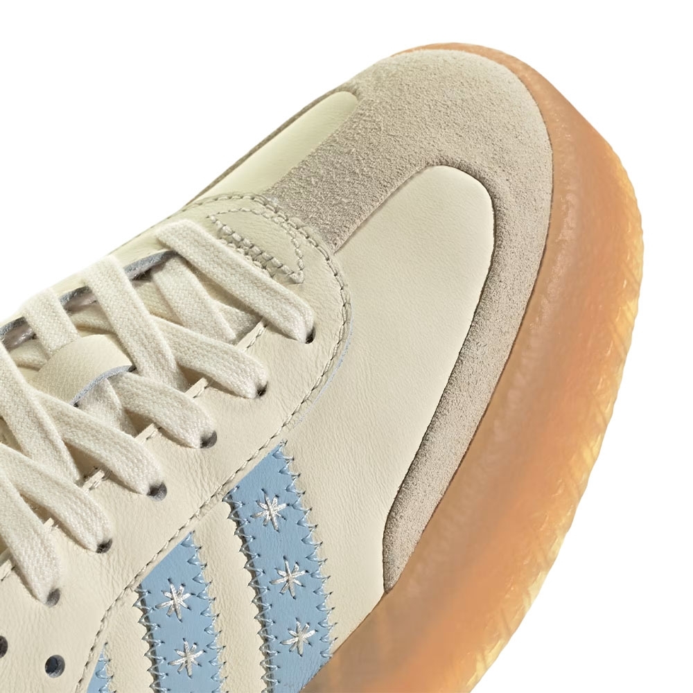 Tênis Adidas Sambae Bege/azul