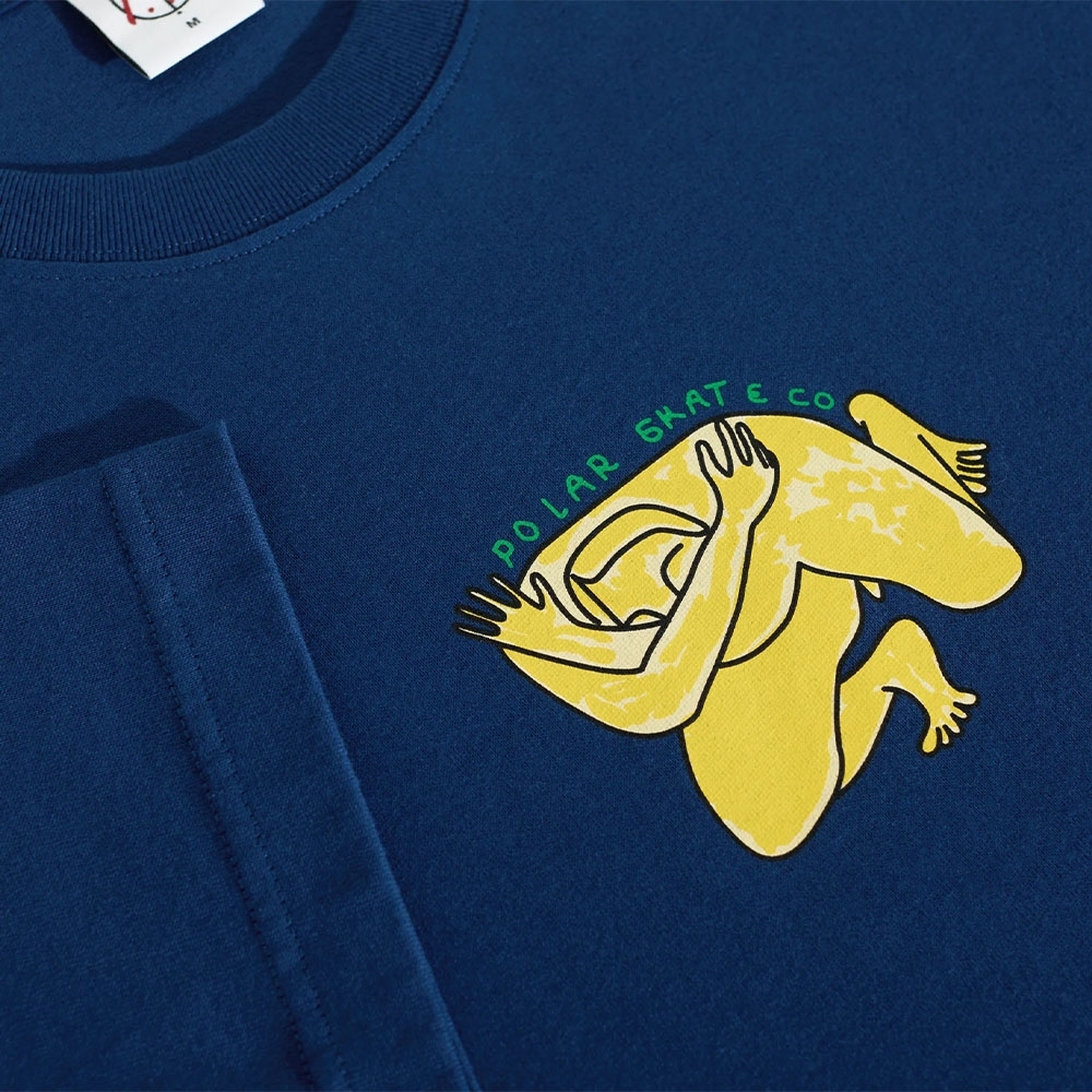 Camiseta Polar Shy Bow Azul