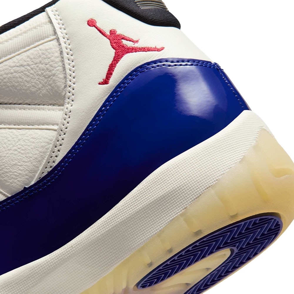 Tênis Air Jordan 11 Retro Branco/azul
