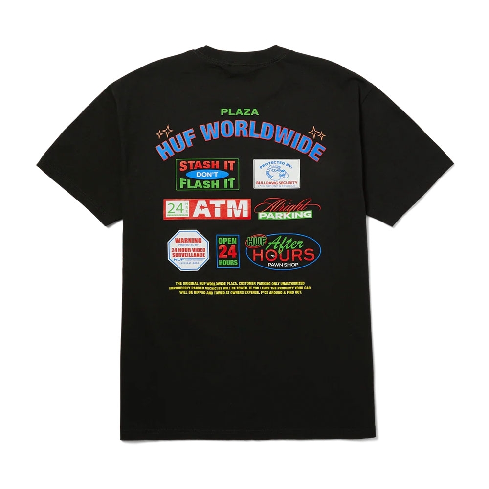Camiseta Huf Promo Preto