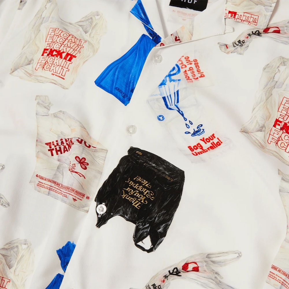 Camisa Huf Merida Resort Branco