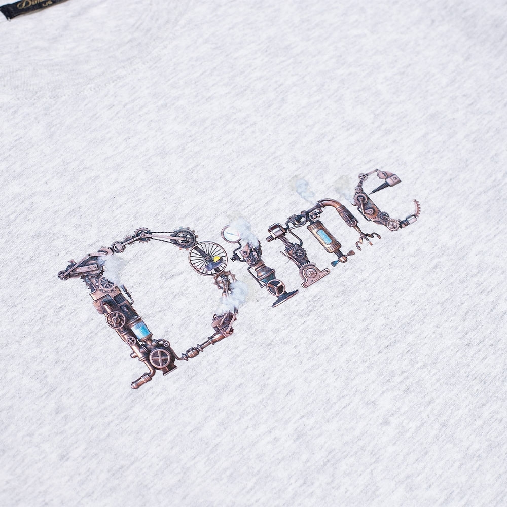 Camiseta Dime Steampunk Cinza