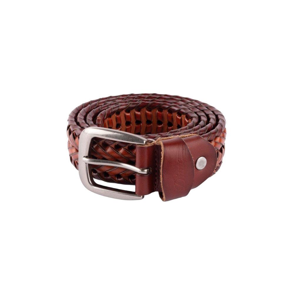 Cinto Dime Braided Marrom