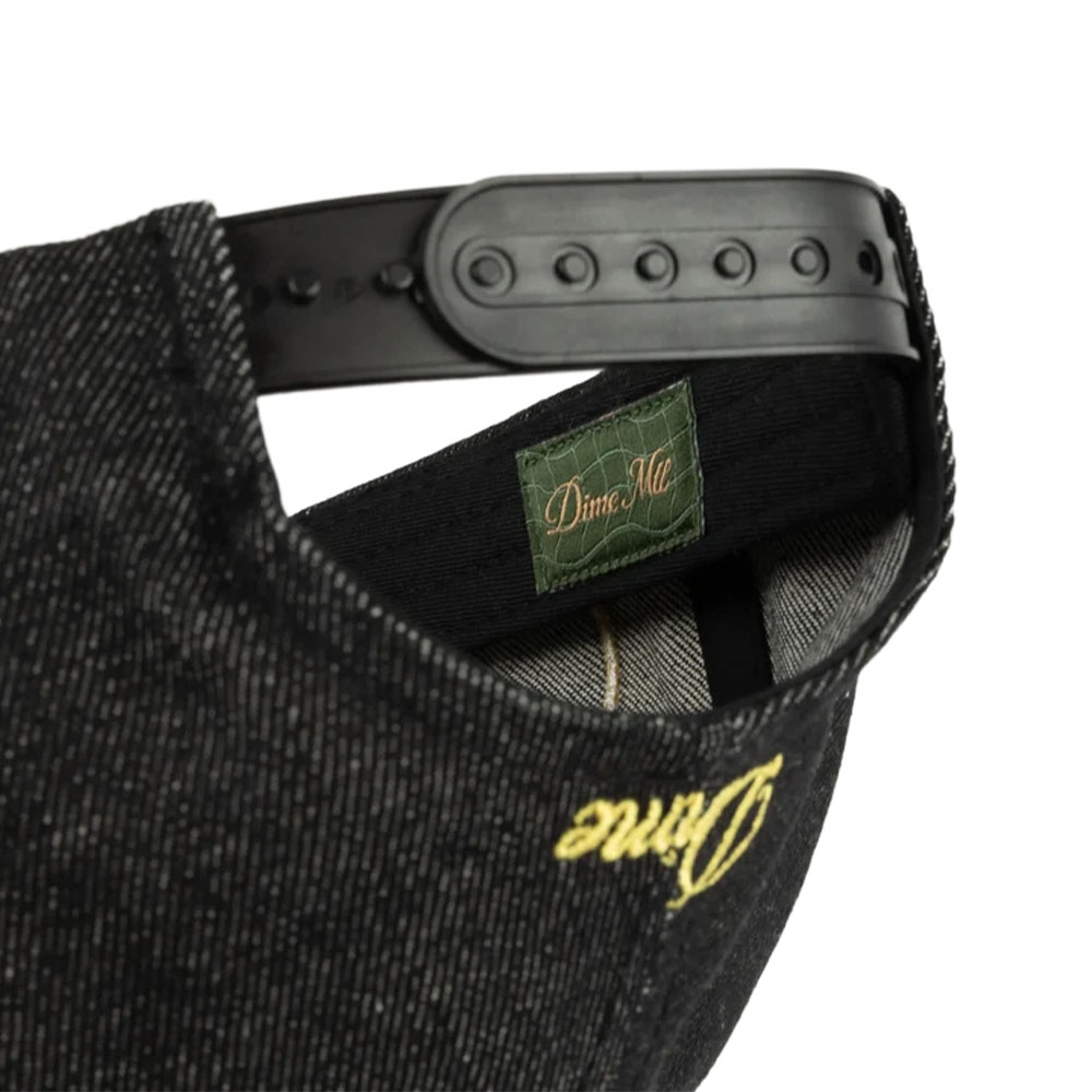 Boné Dime Cursive D Preto