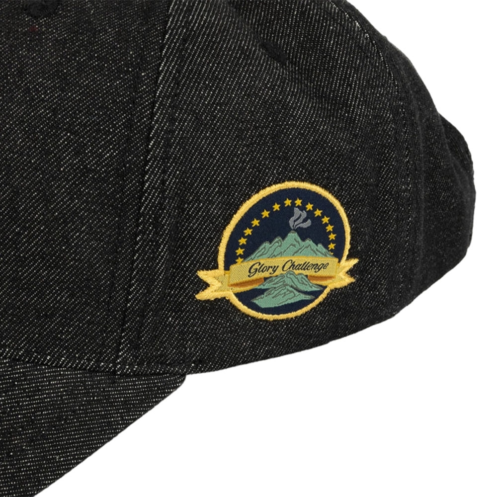 Boné Dime Cursive D Preto