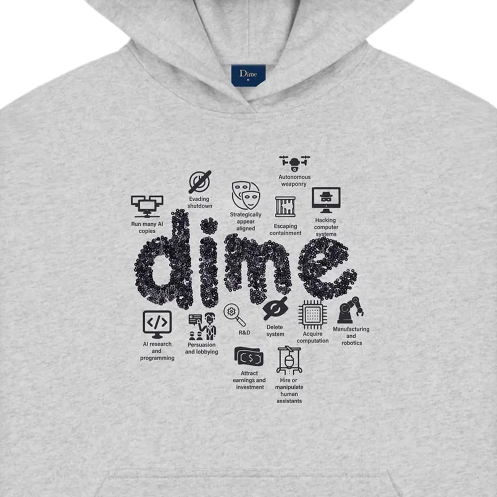 Moletom Dime Agi Cinza