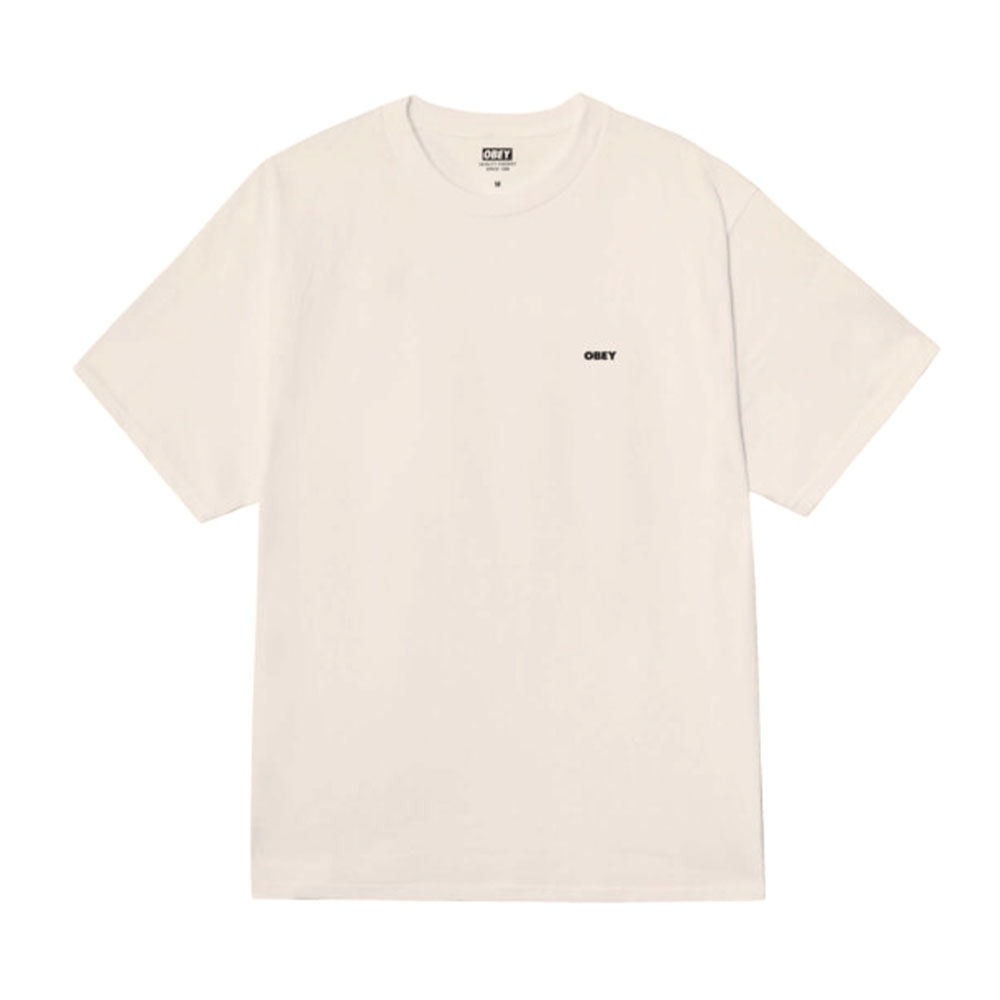 Camiseta Obey Quarter Icon Bege
