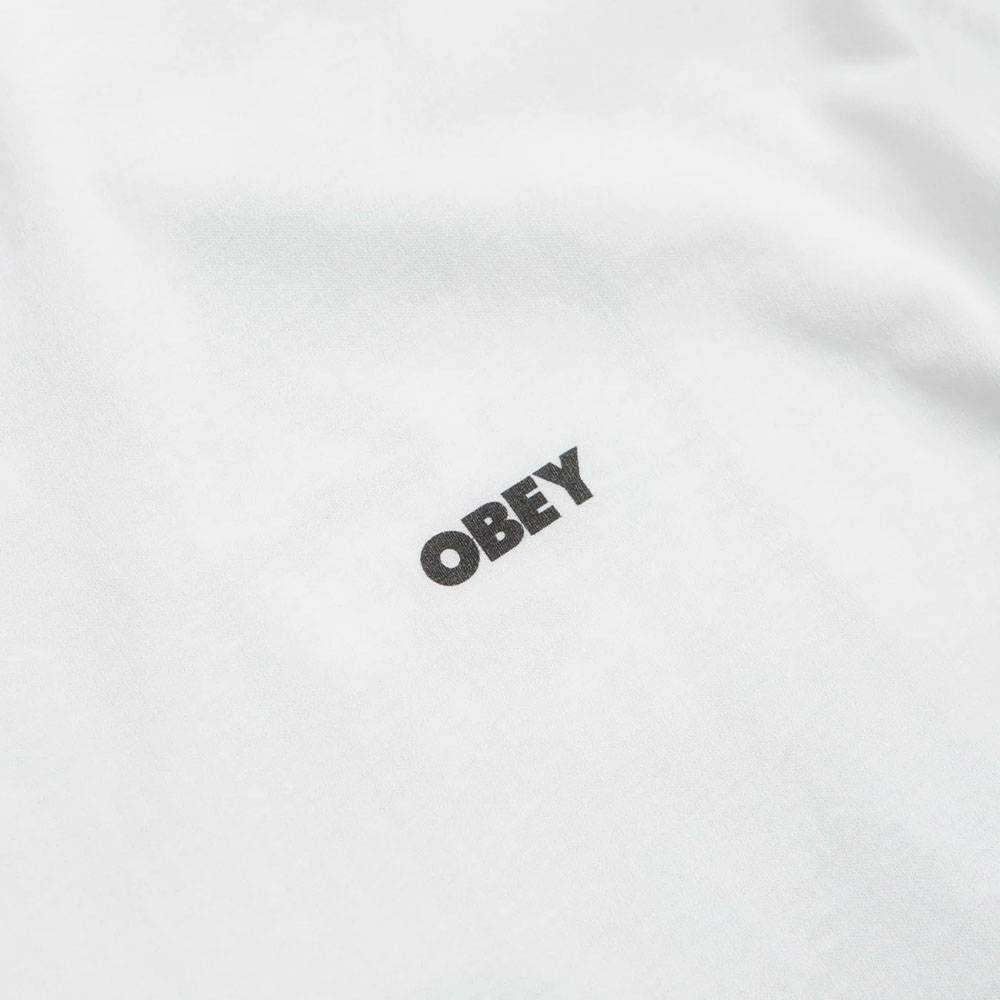Camiseta Obey Lisbon Icon Branco