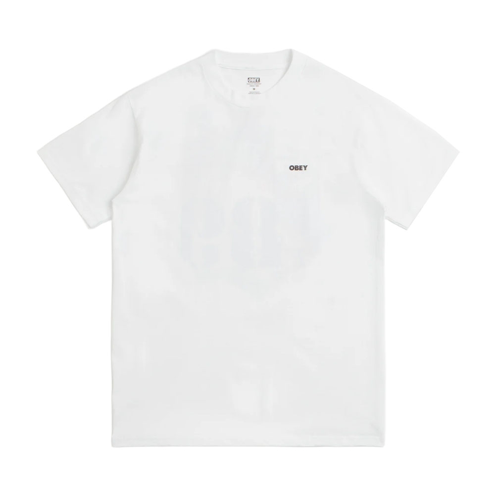 Camiseta Obey Lisbon Icon Branco