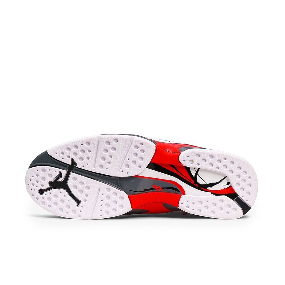 Tênis Nike Air Jordan 8 Retro Branco/vermelho