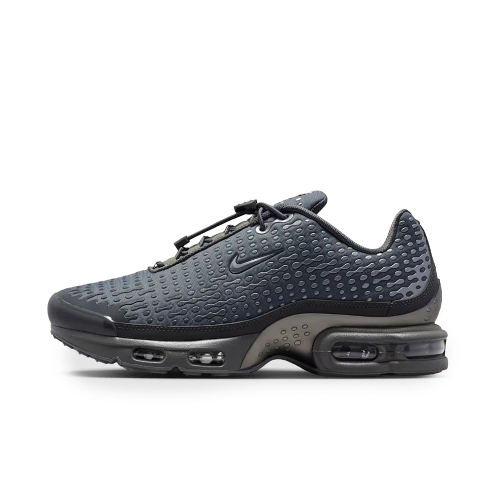 靴 Nike Air Max Plus Black/Mt Foam-Sk Grey Tênis Air Max Plus Vii Cinza