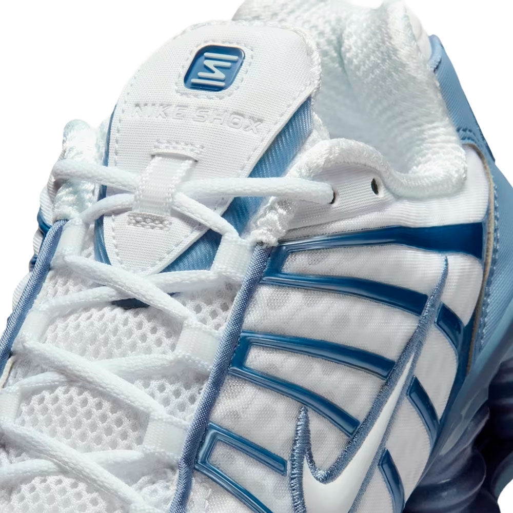 Nike Shox TL ホワイト/ブルー Tênis Nike Shox Tl Branco/azul