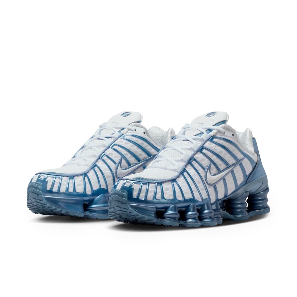Tênis Nike Shox Tl Branco/azul