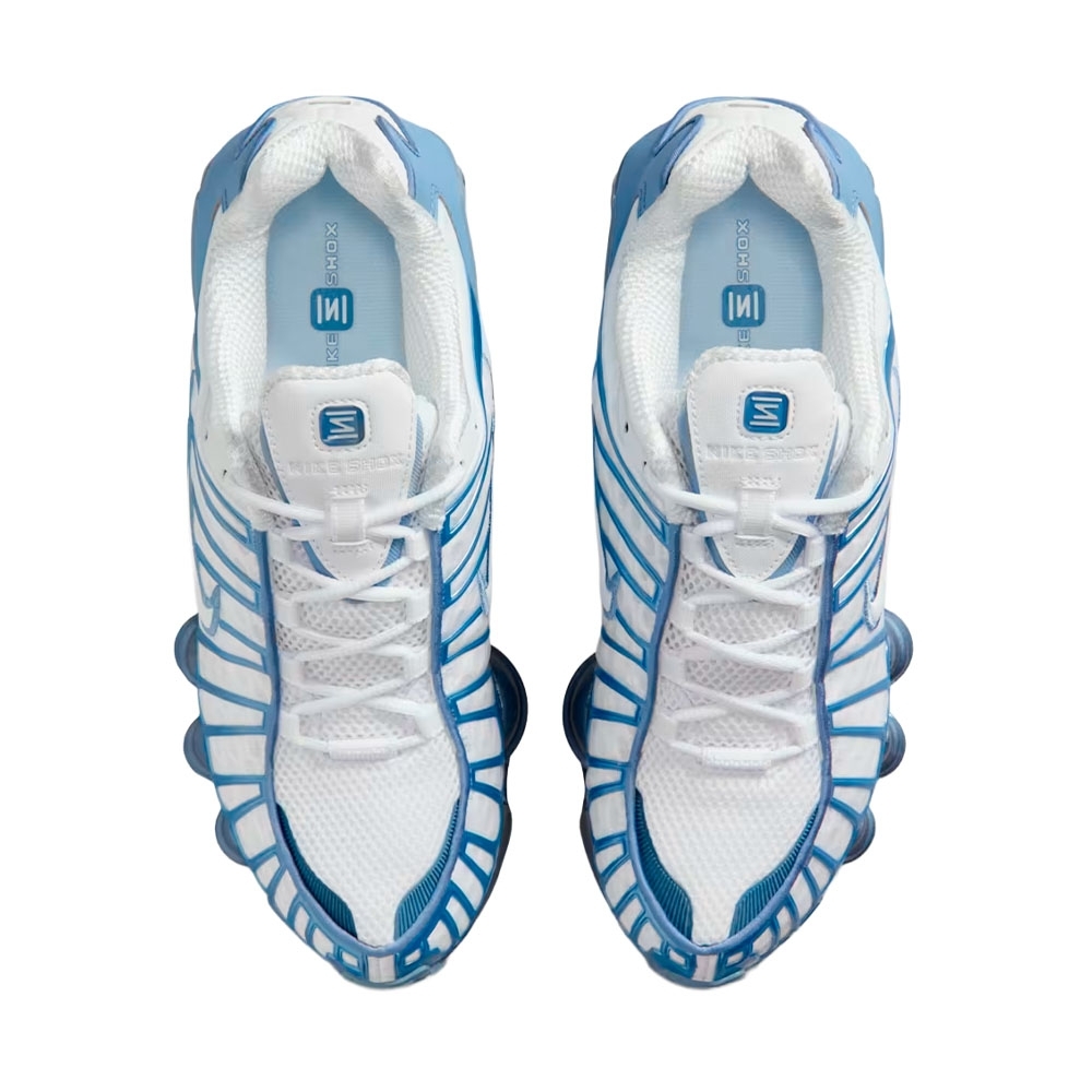 Nike Shox TL ホワイト/ブルー Tênis Nike Shox Tl Branco/azul