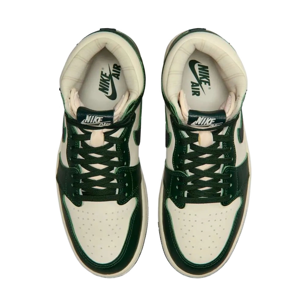 Tênis Nike Air Jordan 1 Retro Verde/branco